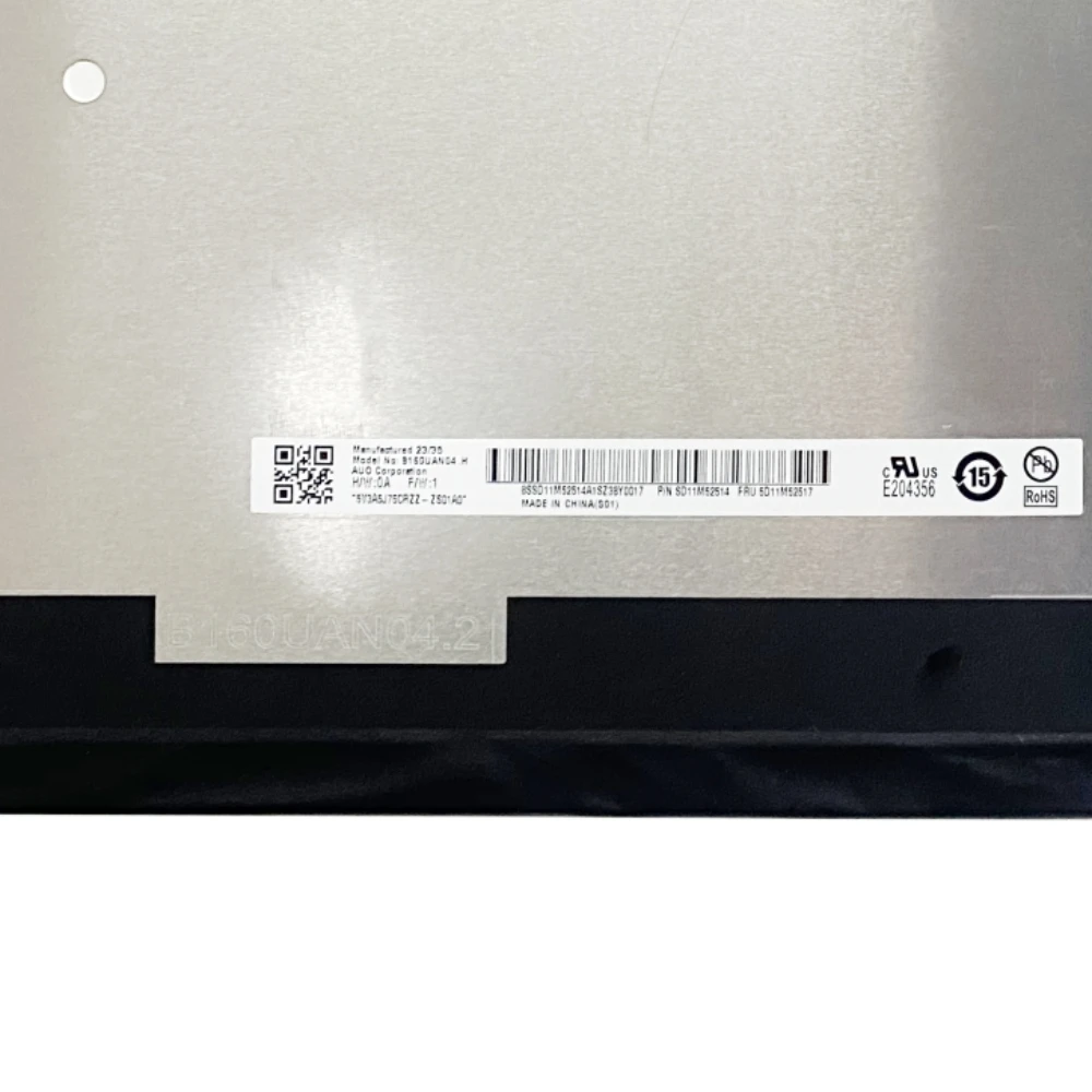 

B160UAN04.H 1920x1200 IPS 16.0'' Original Panel Matrix Laptop LCD screen