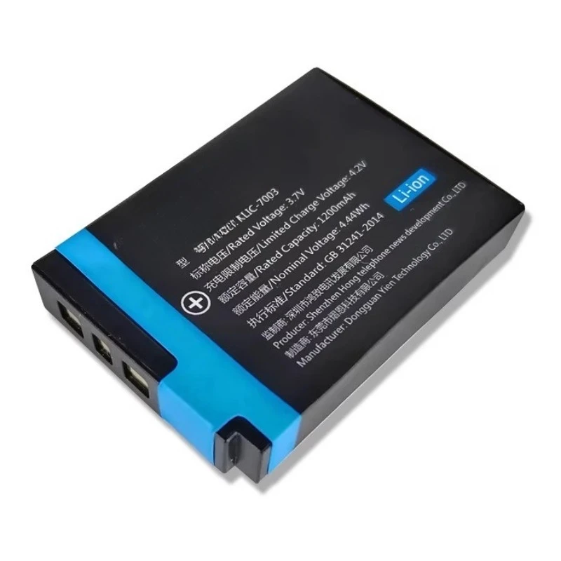 High Quality New KLIC-7003 Camera Battery 3.7V 1200mAh for Kodak V803 V1003 V1005 M380 M420 M381 Z950