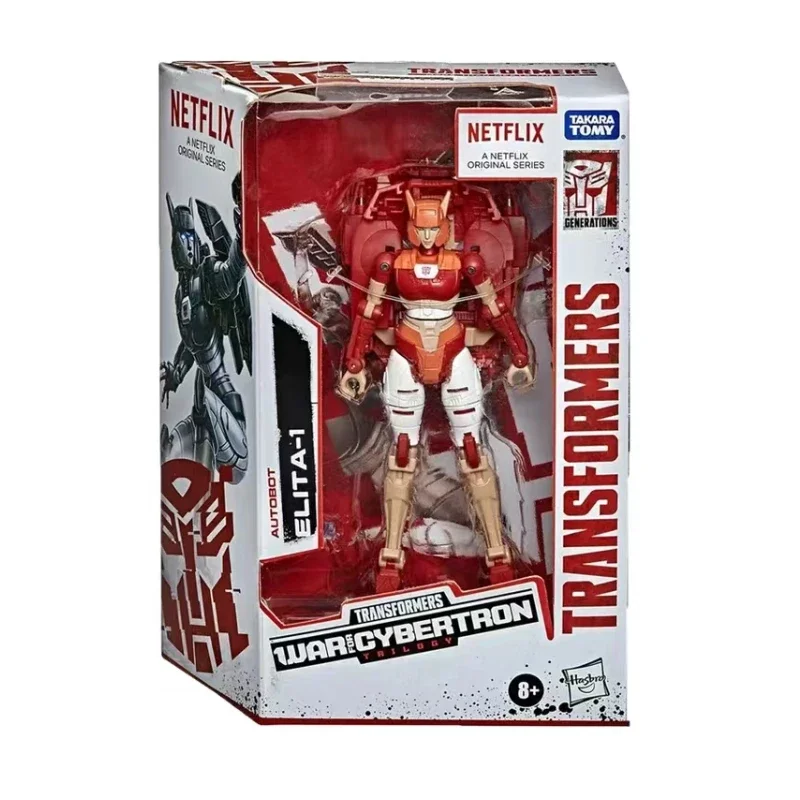 In Stock Tomy Transformers Toys War ForCybertron Netflix Limited Elita One ActionFigures Collectible Gifts Classic Hobbies