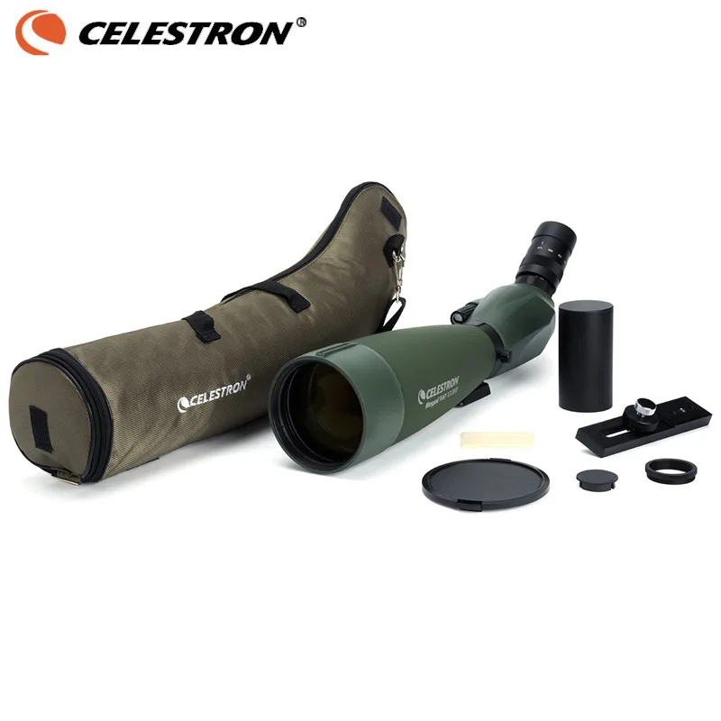 Celestron Regal M2 100ED 22-67x Spotting Scope Phase and Dielectric Coated BaK-4 Prism Fully Multi-Coated Optics Dual