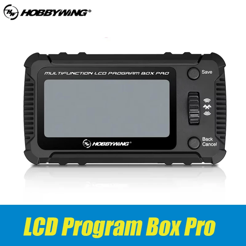 

Hobbywing Multifunction LCD Program Box Pro OTA Parameter/ Firmware Update 1-8S Battery For PLATINUM XERUN EZRUN Seaking Pro ESC