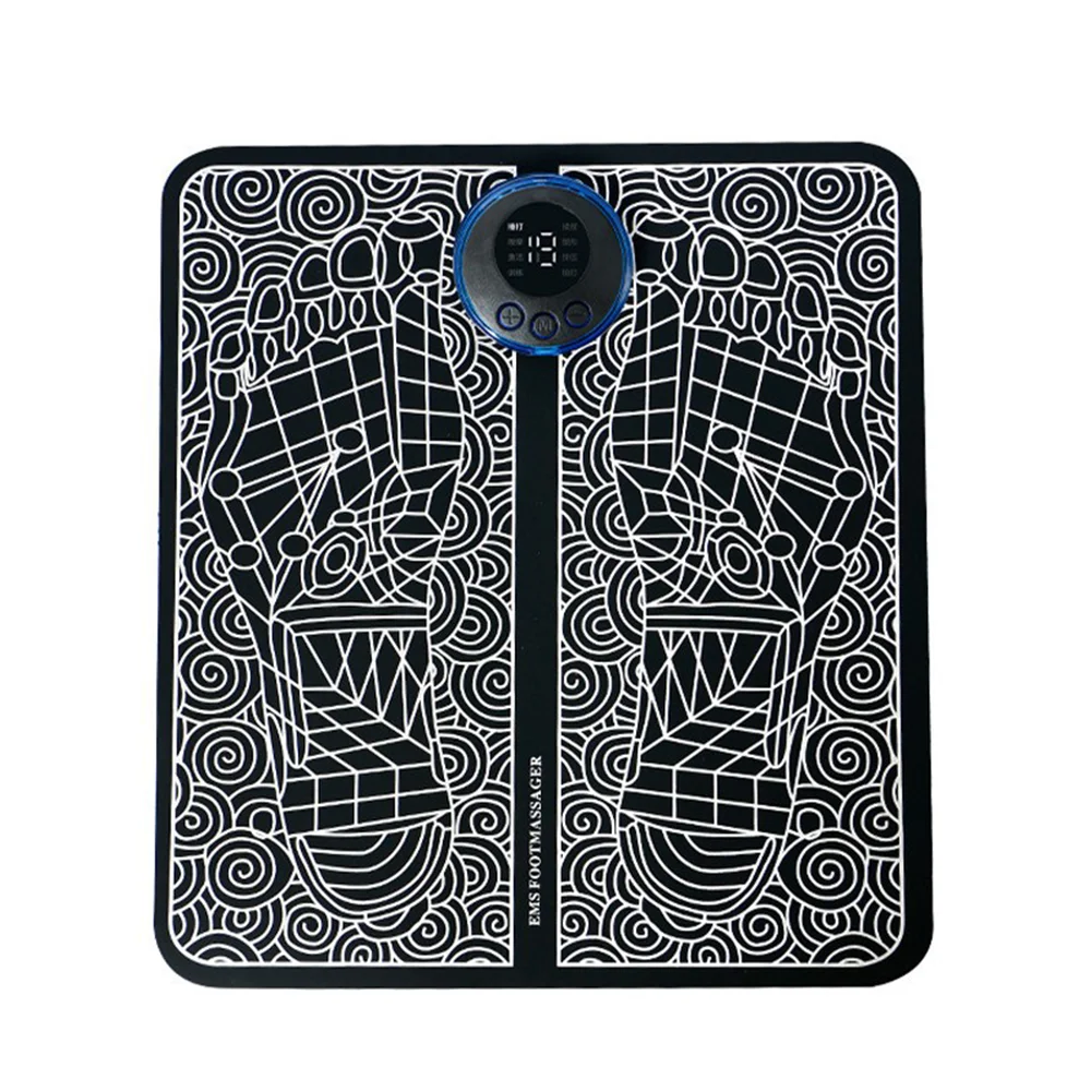 Intelligent Massager EMS Pulse Micro Current Foot Massage Ppad Charging Physical Therapy Foot Massage Pad
