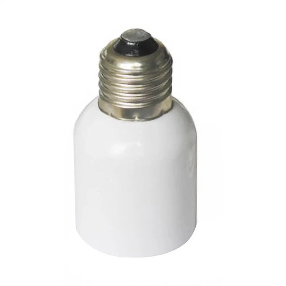 Convertidor de plástico ignífugo E27 a G24, Bombilla de tornillo de luz LED, Base de casquillo de lámpara, adaptador de soporte, convertidor