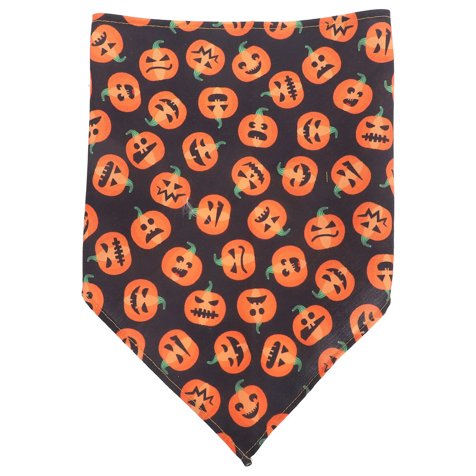

1Pcs Halloween Pet Collar Pumpkin Dog Bandana Saliva Towel Triangle Bib Dog Costume Accessory Saliva Towel Halloween Pet Collar