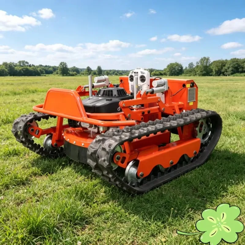 

2026Customized tracked remote-controlled lawn mower for clearing and weeding steep slopes in mountainous orchards