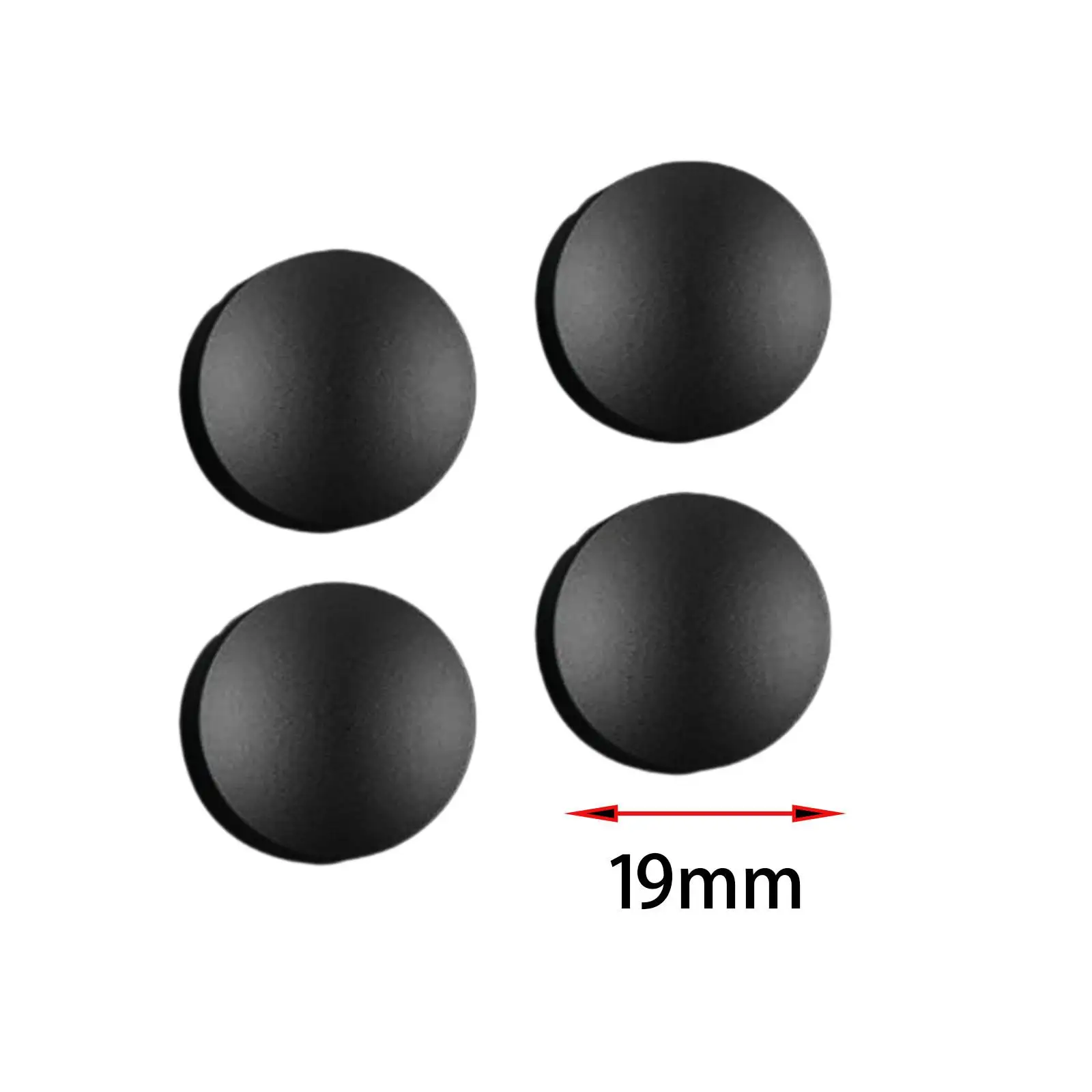 4Pcs Doorbell Buttons Professional Easy Installation with Screws Modern Portable Practical Premium Doorbell Accessories for Dorm