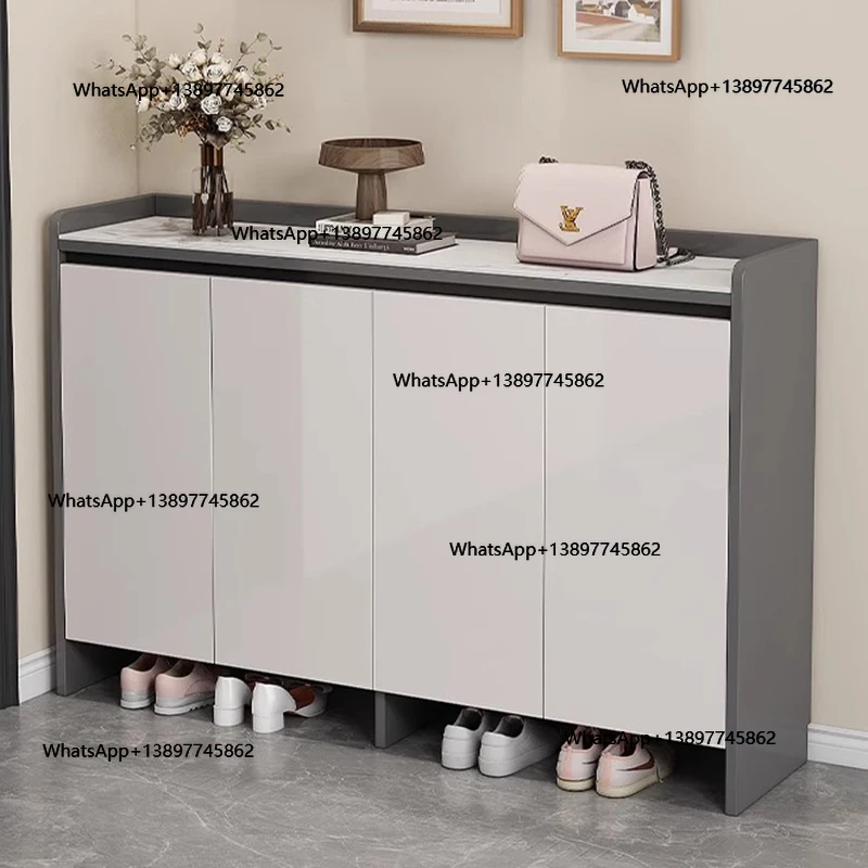 

Peiqi Luxury Designer Shoe Cabinet Organizer Storage Mobile Living Room Wooden Shoe Shelf Modern Archivadores Shoemakers Furnitu