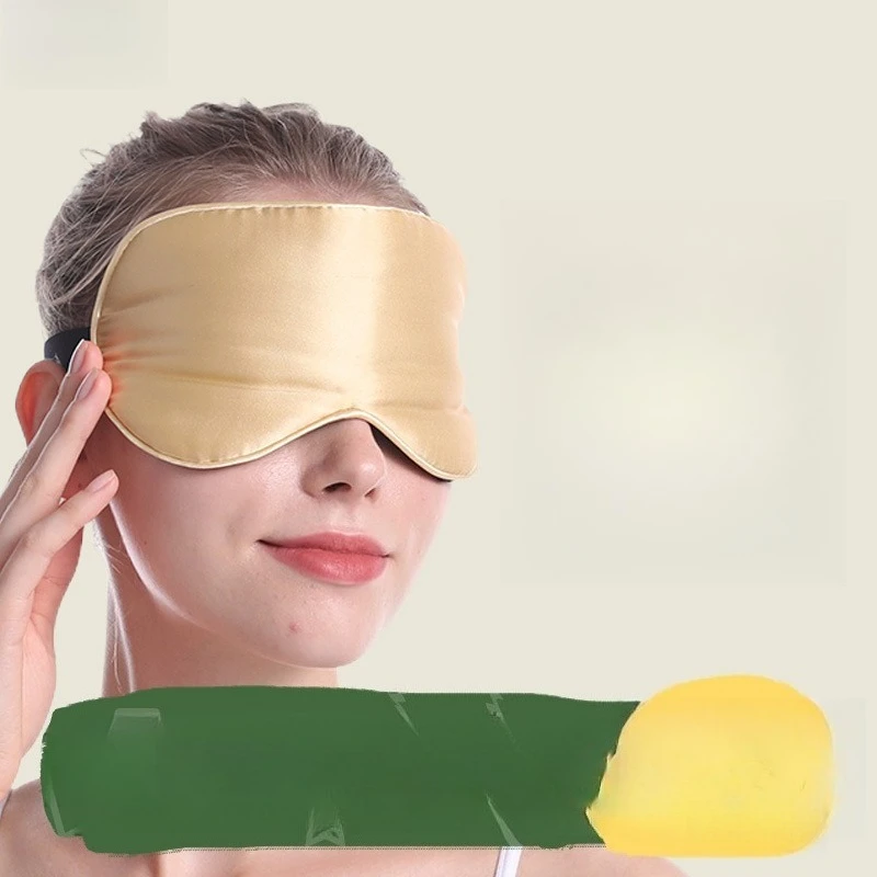 

Silk Blindfold, Mulberry Silk Blindfold Without Pressure, Eye Blindfold Silk Material Give You A Wonderful, Comfortable Sleep