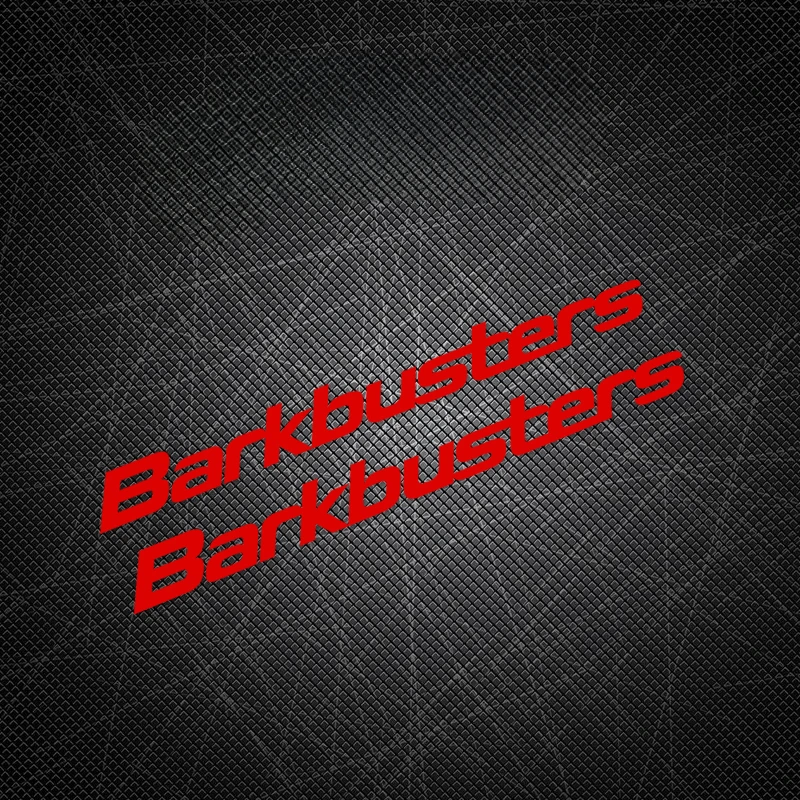 2PCS Barkbusters Motorcycle Stickers Waterproof DIY Motorbike Side Panels Fuel Tank Fairing Scooter Vinyl Decals Decoration image 4