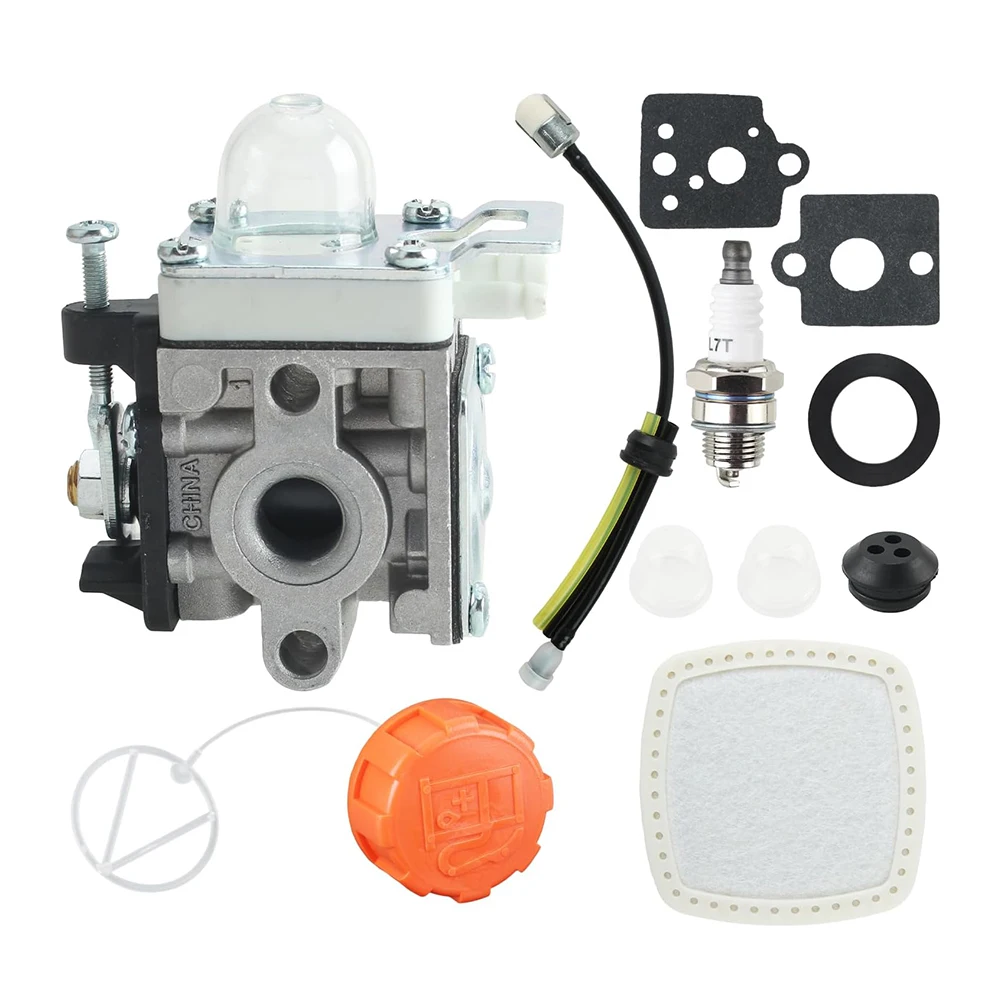 

White Ignition Plug Gaskets Factory Transparent Cover Black Plug Carburetor White Gasket Leaf Blower Carburetor