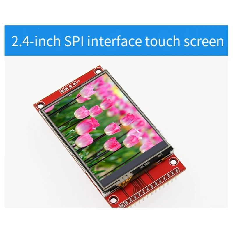 2,4-дюймовый модуль ЖК-экрана SPI 240x320 TFT-модуль ILI9341 Модуль дисплея последовательного порта для без Touch-ELEC