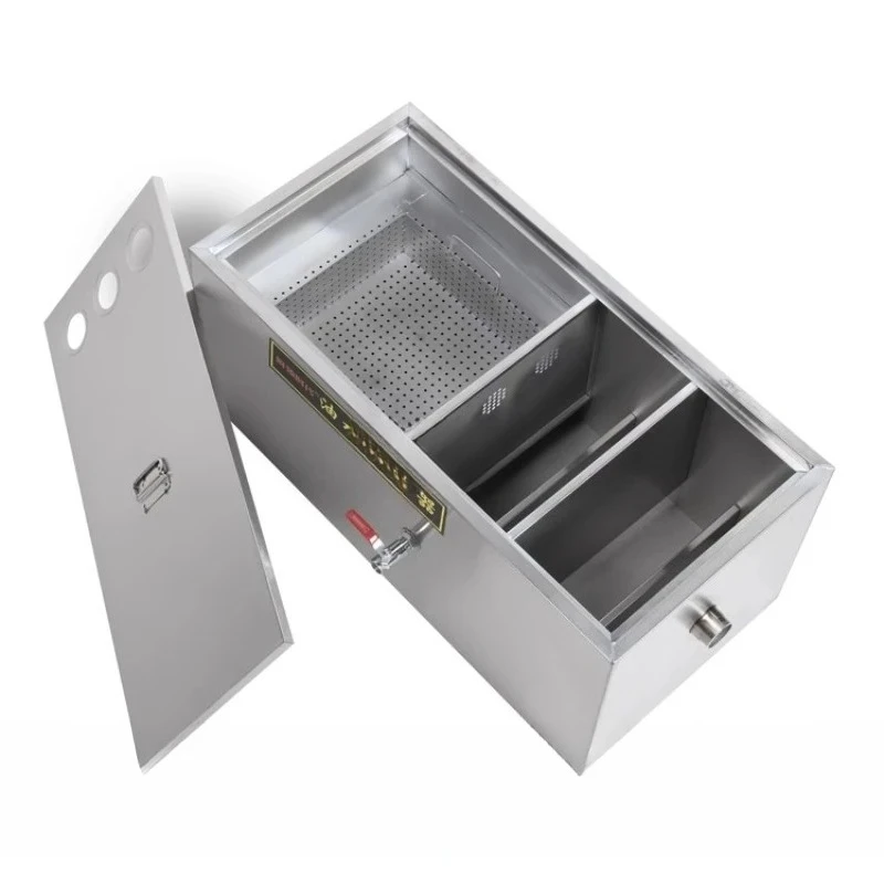 LTT1 stainless steel grease trap oil-water separator filter commercial kitchen