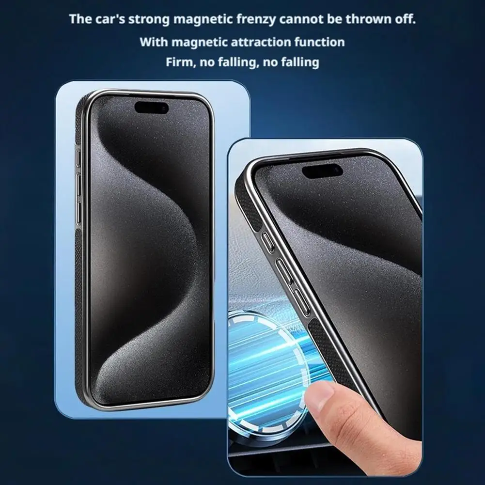 آيفون 17 برو / برو ماكس 360 ° حامل قابل للدوران، جراب هاتف مغناطيسي مطلي بالكهرباء، جراب واقٍ للهاتف مضاد للسقوط والغبار #6