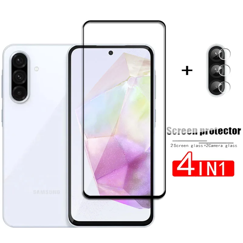 

For Samsung Galaxy A36 Tempered Glass Screen Protector Samsung A36 Protective Phone Camera Lens Film Samsung Galaxy A36 A16 A06