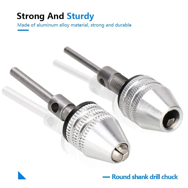 XCAN-portabrocas sin llave, adaptador de Portabrocas de vástago hexagonal de 0,3-3,4mm, 0,3-6,5mm, 0,3-8mm, convertidor de taladro, herramienta de