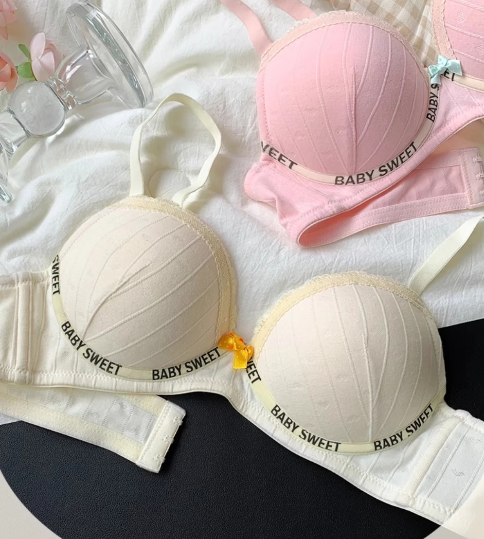 Lingerie female underwear small breasts gathered to show large collection of side breasts without steel ring bra new