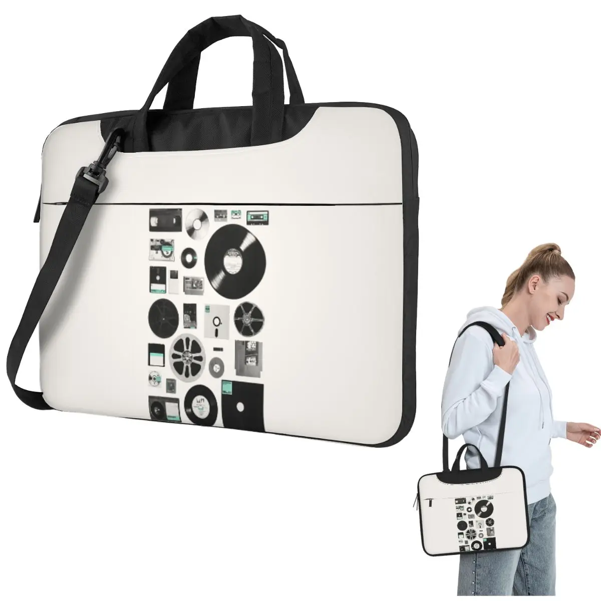 

Data Crossbody Laptop Bag Case Computer Bag Resistant Protective Notebook Pouch for Lenovo