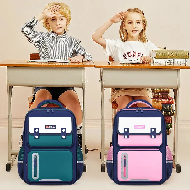 Xiaomi Youpin Kids Backpack Children School Bags for Boys Girls Orthopedic School Backpack Waterproof Primary Schoolbag Book Bag