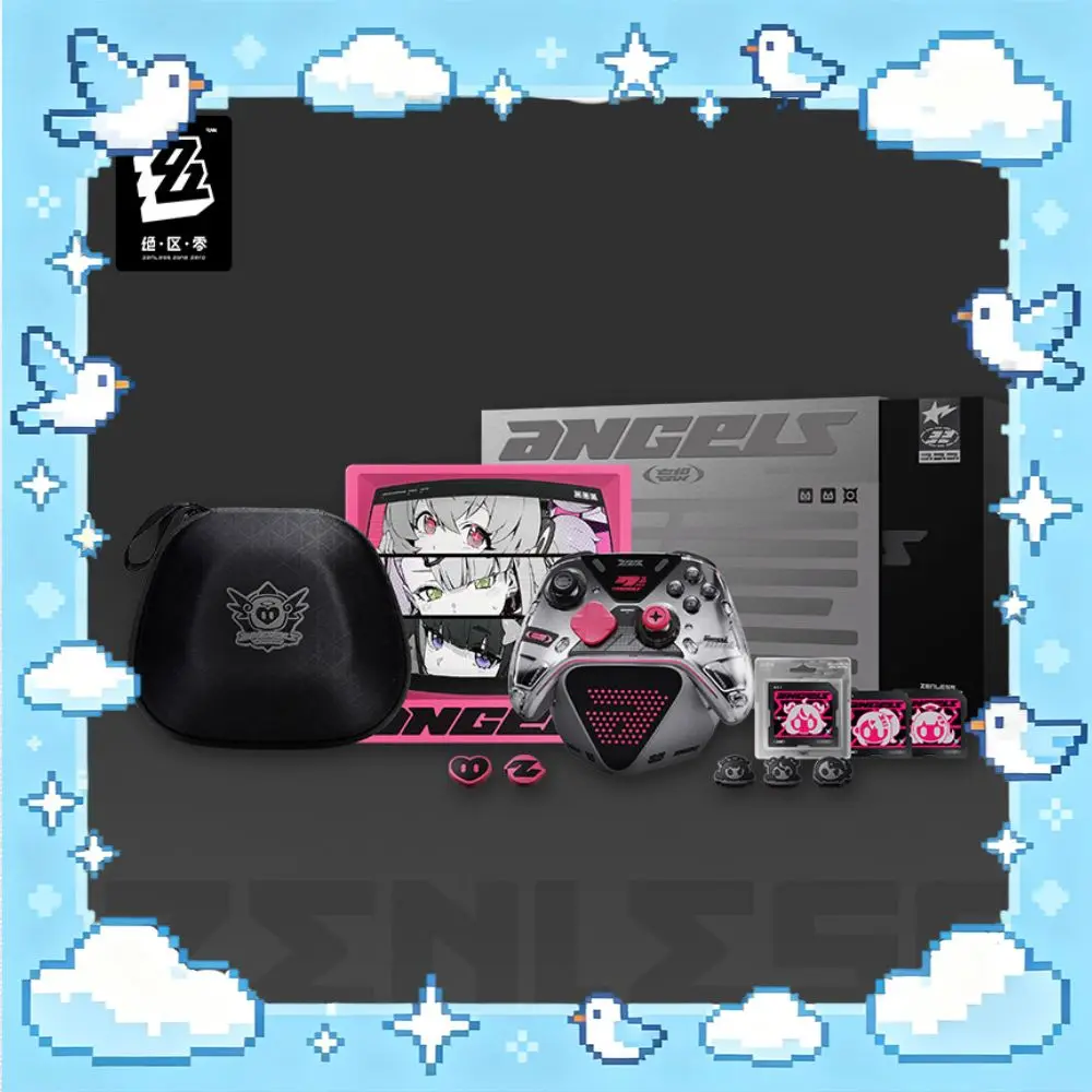 Zenless Zone Zero APEX 6 Pro Wireless Gaming Controller Angels of Delusion Edition TMR Joysticks Haptic Feedback Charging Dock