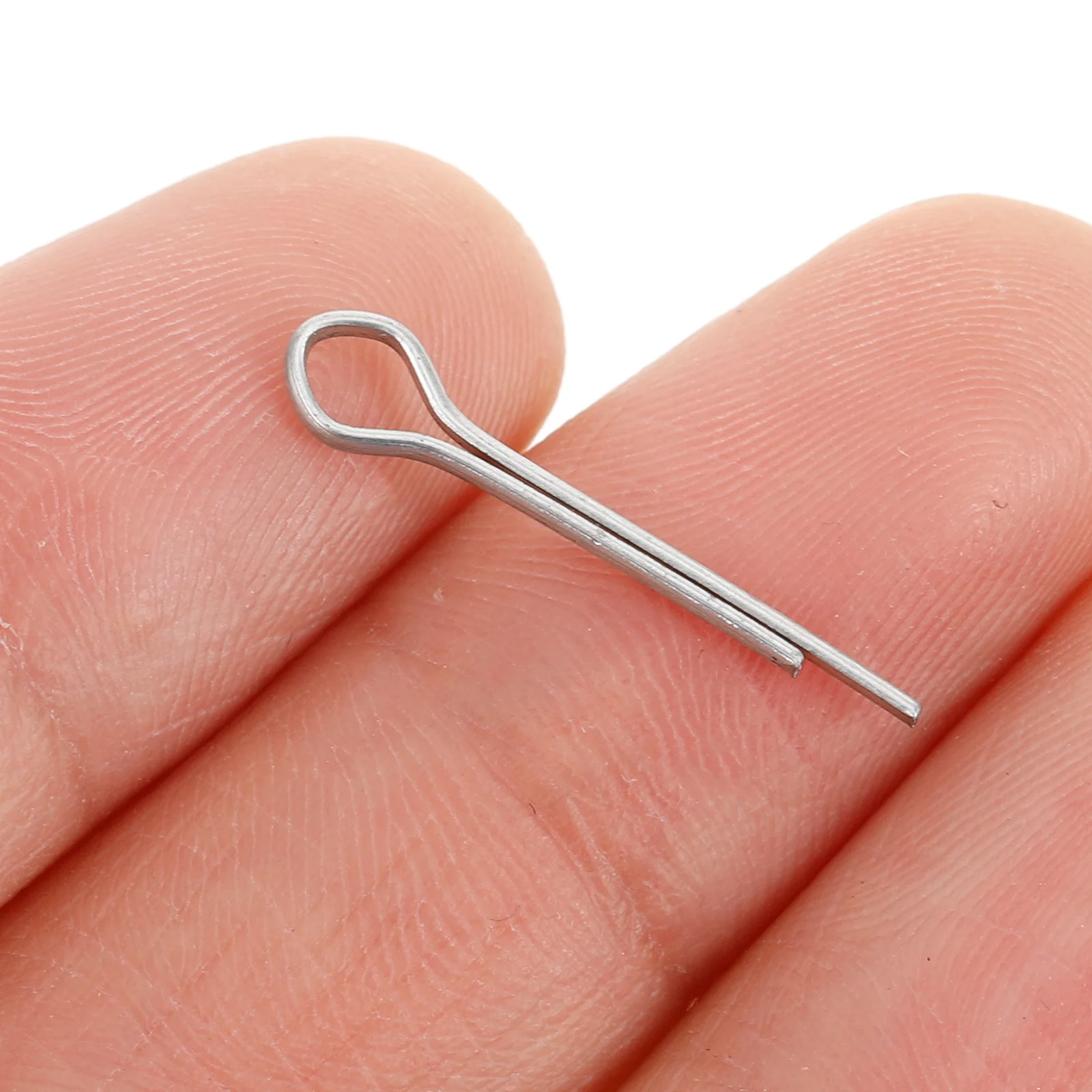 

100Pcs Galvanized Cotter Pin Heavy Duty Steel Spring Retaining Clips Fastener Fitting Automotive Trailer Axle Repair