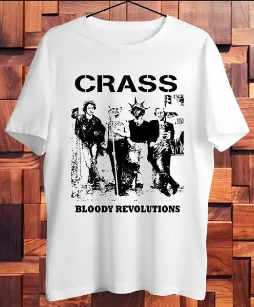 Crass T Shirt Bloody Revolutions Music Ideal Present Men S Ladies Top