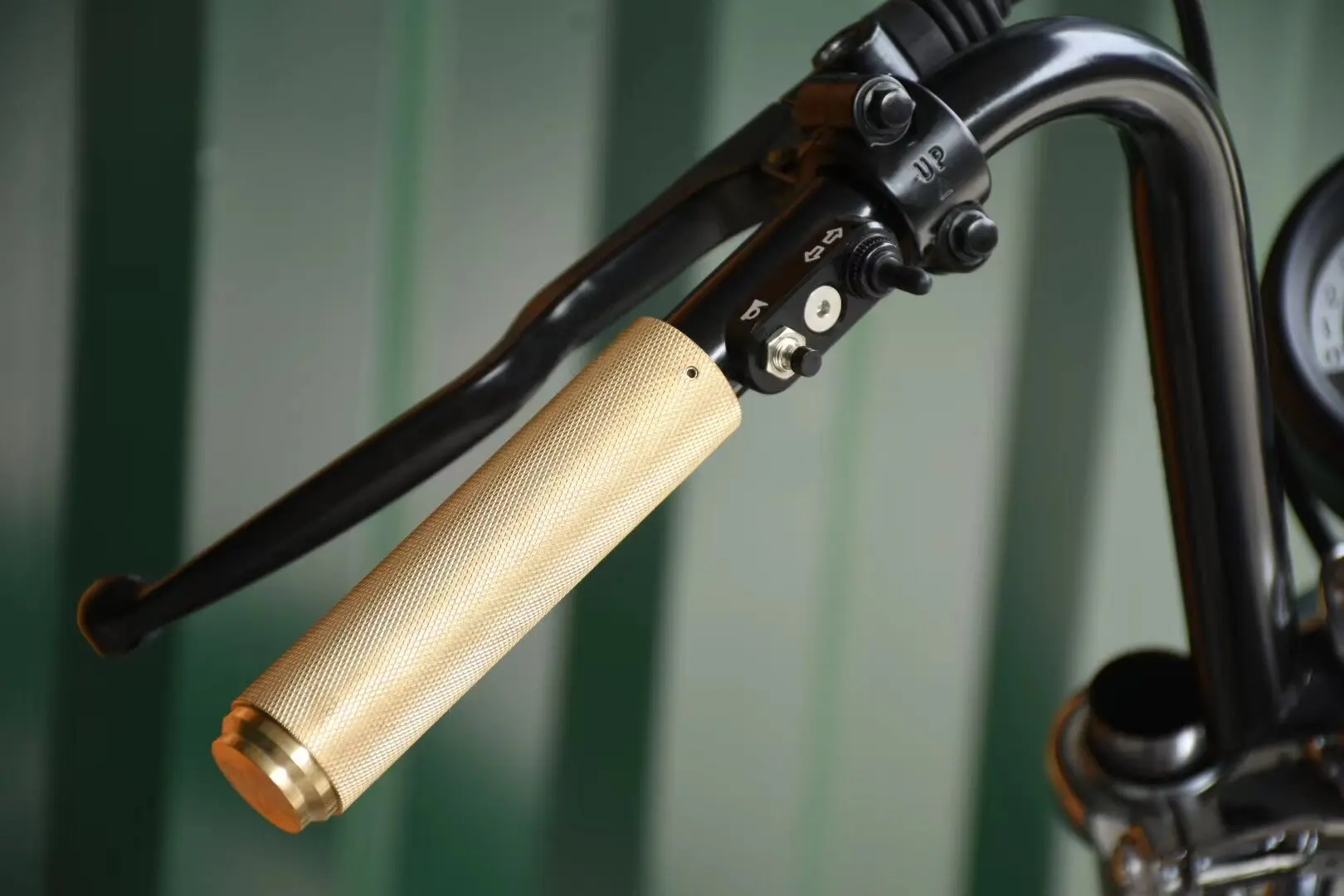 【Premium】For Motorcycle modification vintage brass handlebars, non-slip metal handlebar covers ZETHS NAJA Boger 22mm handlebars