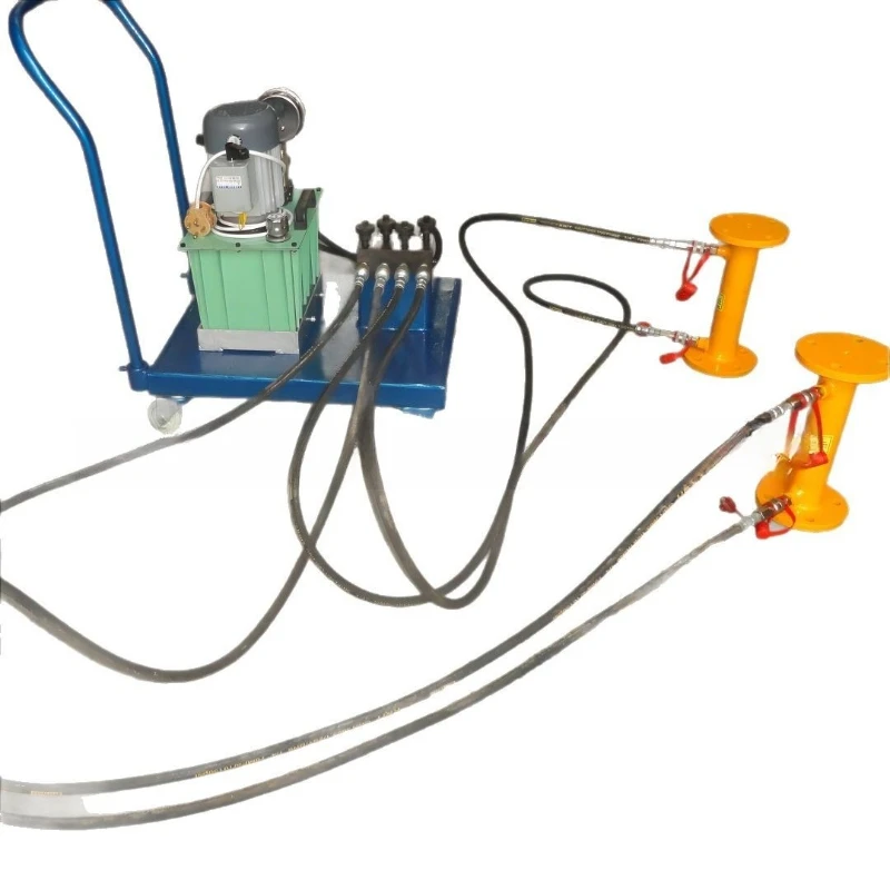 

Synchronous jack, electro-hydraulic long stroke split type large tonnage bridge jacking synchronous cylinder