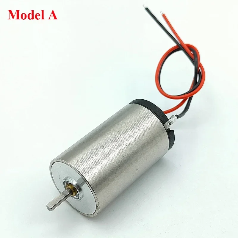 

Mini 26.5mm Big Coreless Motor DC 5V-12V 8V 19000RPM High Speed Large Torque Dual Ball Bearing Engine DIY Tattoo Machine Toy Car