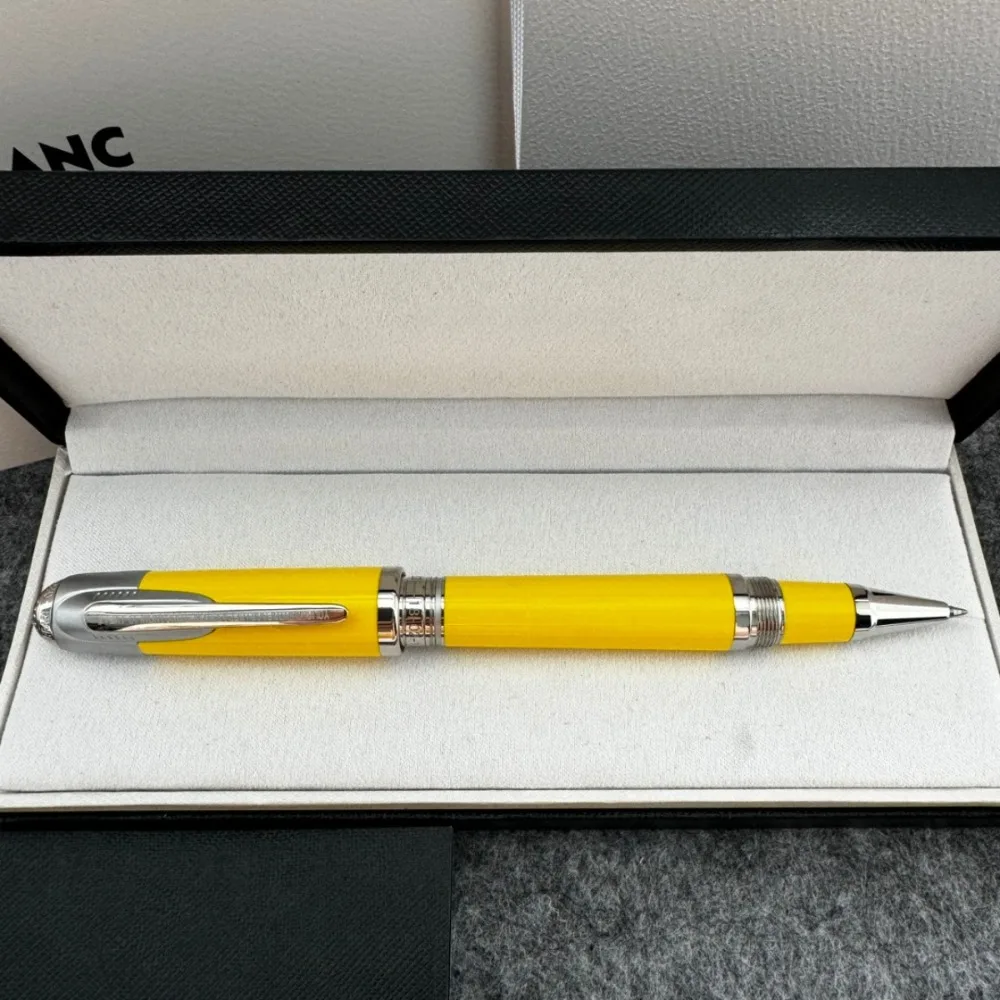 

Luxury Men's Fountain Pen Ballpoint Pen Smooth Writing Simple Elegant Designer Signature Pen Portable for Business Office Gift