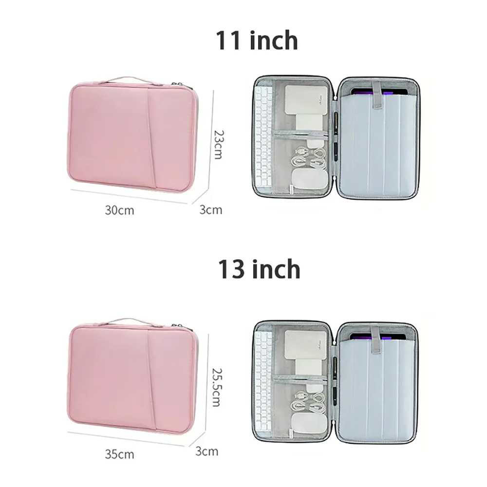 11-13inch Tablet Sleeve Carrying Case For iPad A16 11th 10th 9th 8th 7th Gen 10.2