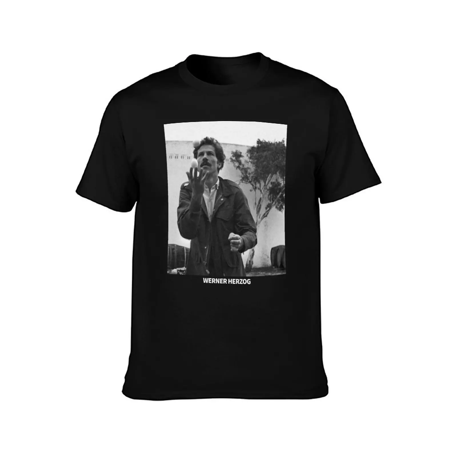 Werner herzog retro T-Shirt Summer Casual Cotton Tee Oversized Streetwear Tops Vintage Graphic Print Loose Fit Short Sleeve