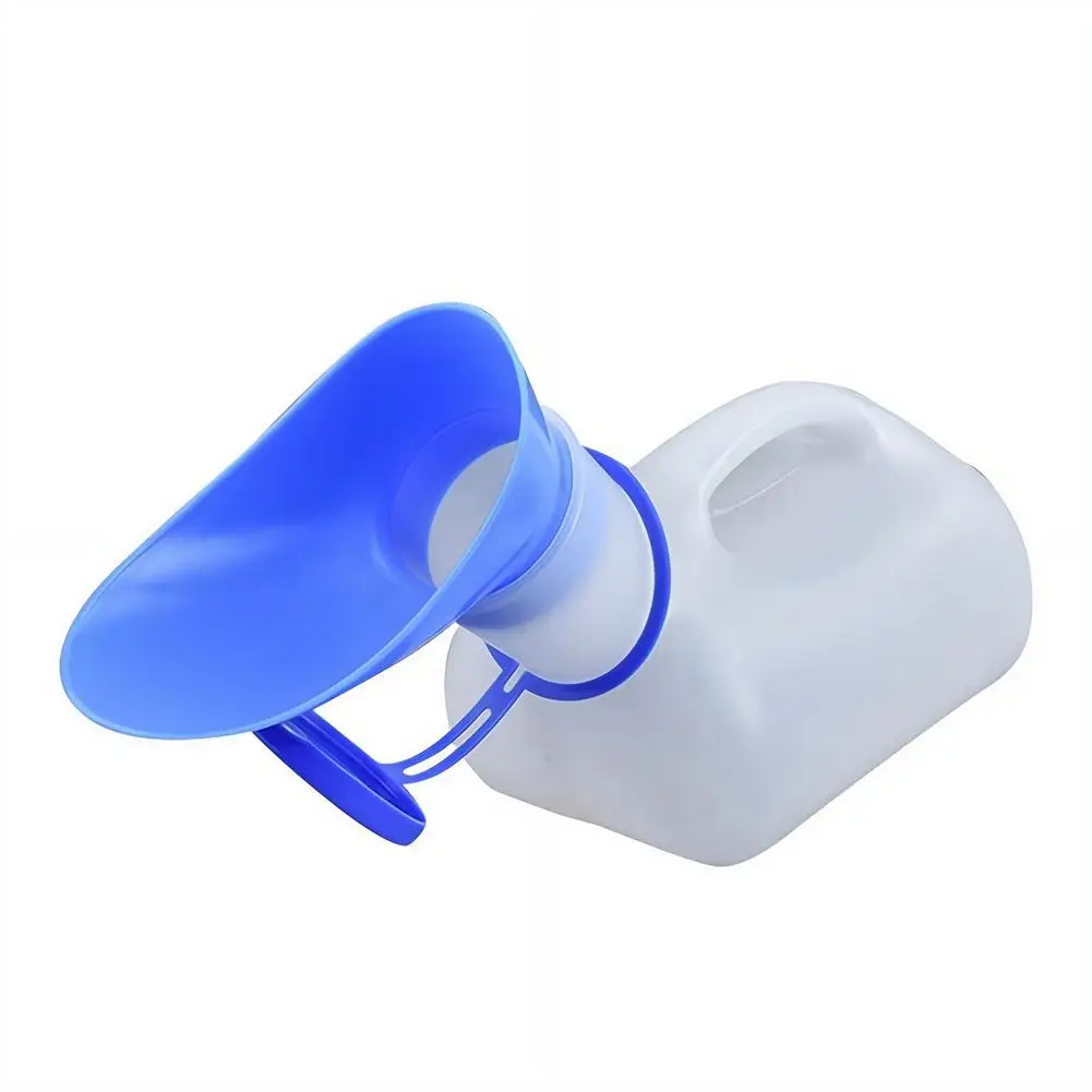 1000ML Plastic Unisex Portable Mobile Urinal Toilet Aid Bottle Urinal Pee Bottle Journey Travel Camping Boat Urinal Supplies