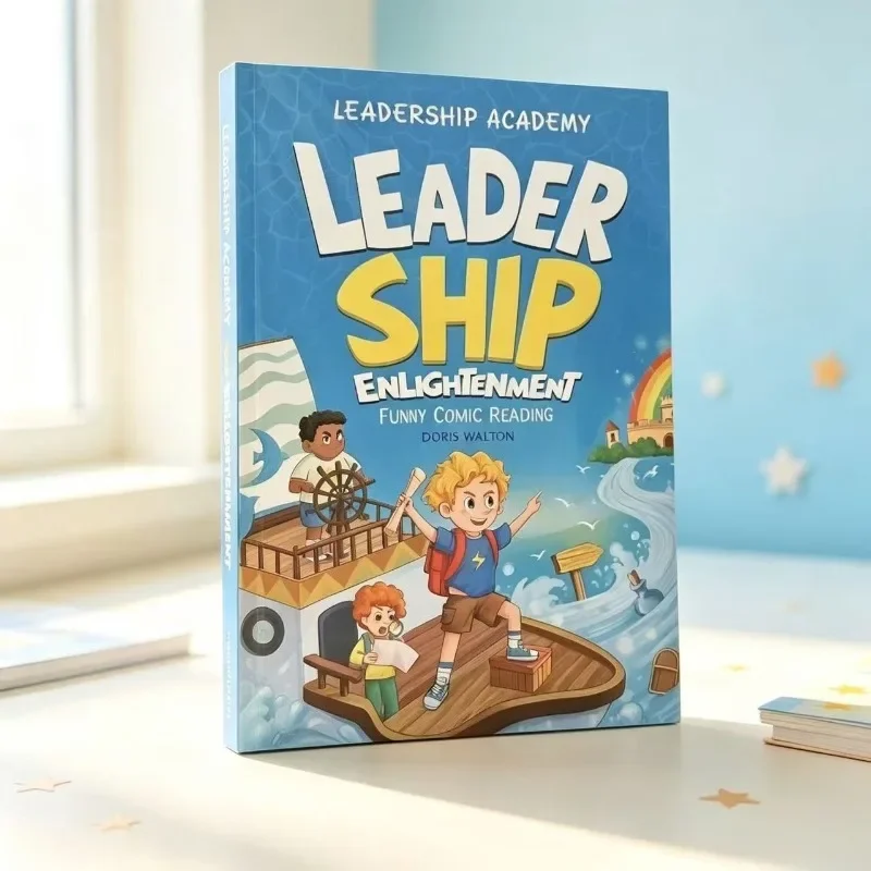 Kids Comic Books Physics &Leadership Enlightenment English Storybook Children Educational Science Reading Book For  Gifts