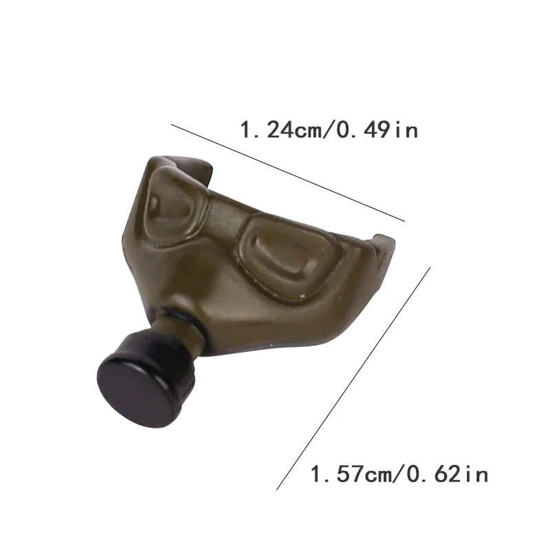 MOC الغاز الأخضر الجنود المطبوعة العسكرية الألمانية الملحقات الحرب الدراجات النارية صندوق الذخيرة المعدات الطوب ToysGift #5