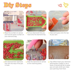 Sdoyuno-5d Landschaftsmalerei Diamant, Vollwire, quadratisch, bestickter Wasserfall, Strassfotos, Kunstdiamant, Verkauf 10 Hauptverkaufstische in Missadas - №5