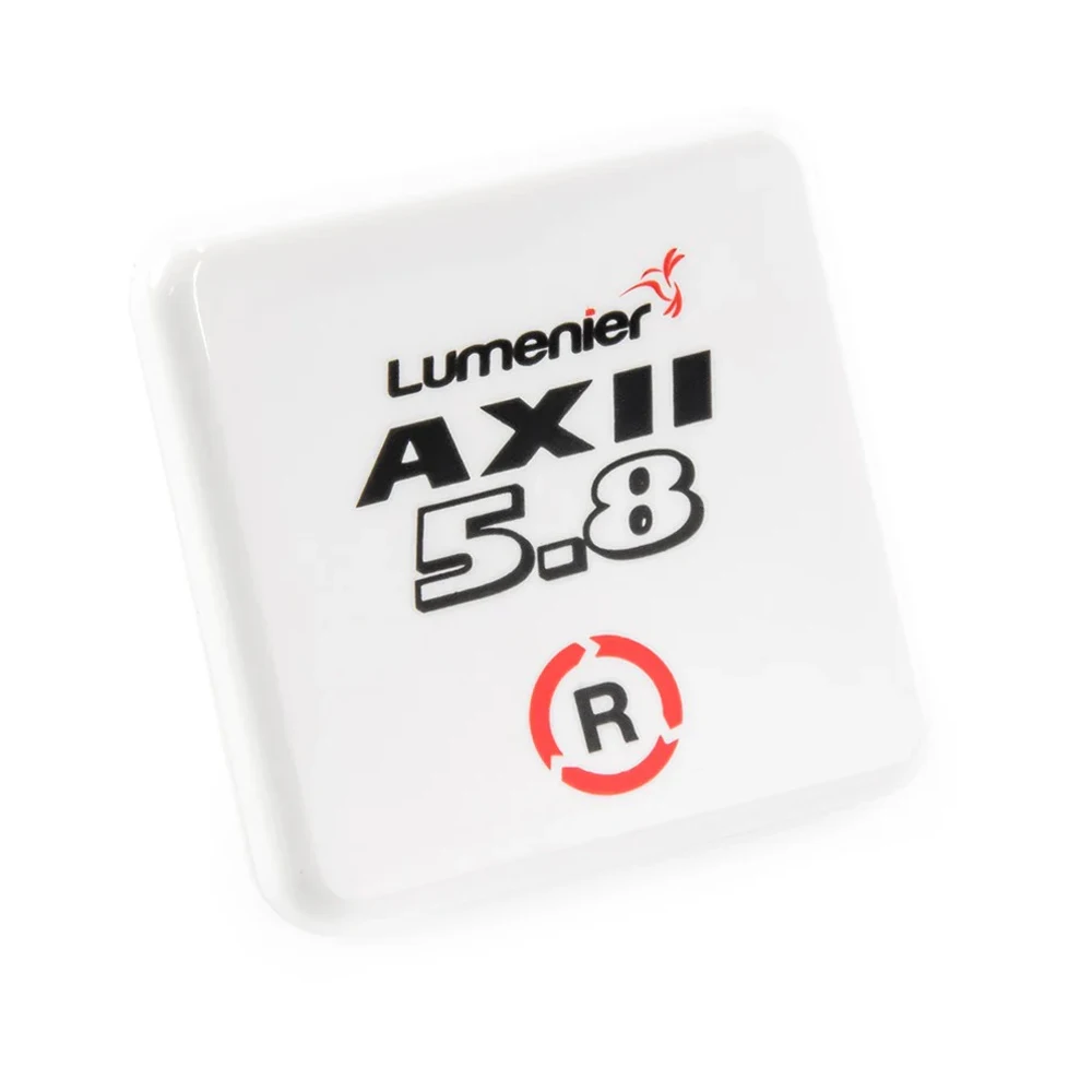 Lumenier AXII 5.8GHz FPV Patch Antenna RHCP For Fatshark Skyzone Goggles Receiver RC Racing Drone Models DIY Toys