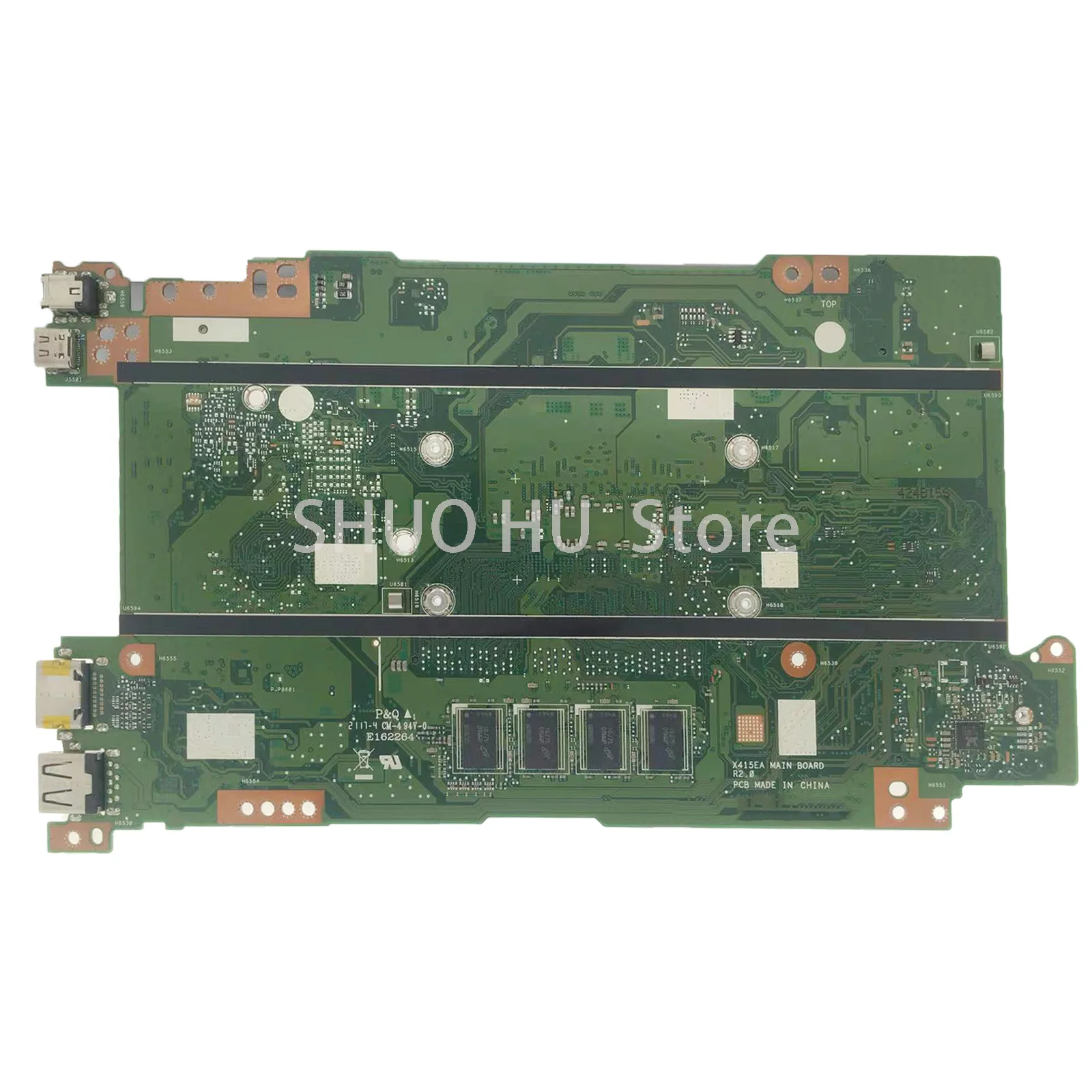 KEFU X415EA Mainboard For ASUS VivoBook X415E X515E X515EA Laptop Motherboard i3-1115G4 i5-1135G7 4GB-RAM UMA 100% Fully Test