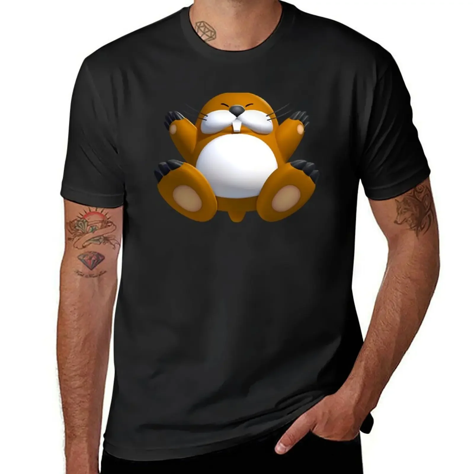 Monty Mole T-Shirt sports fans baggy shirts mens t shirts pack