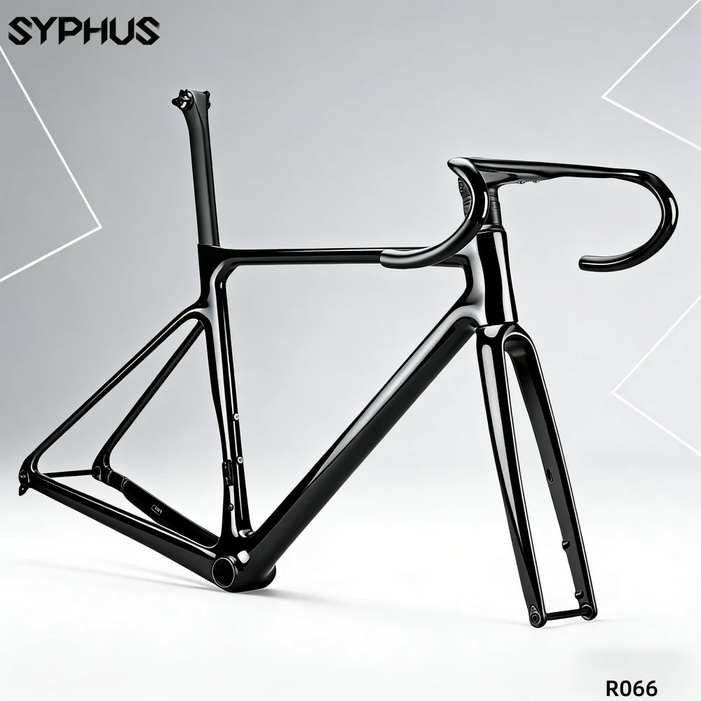 

T1100 Syphus 2026New Max Tire 700*38C Carbon Gravel Frame Disc Brake T47 Gravel Bicycle Frameset Road Bike Frame