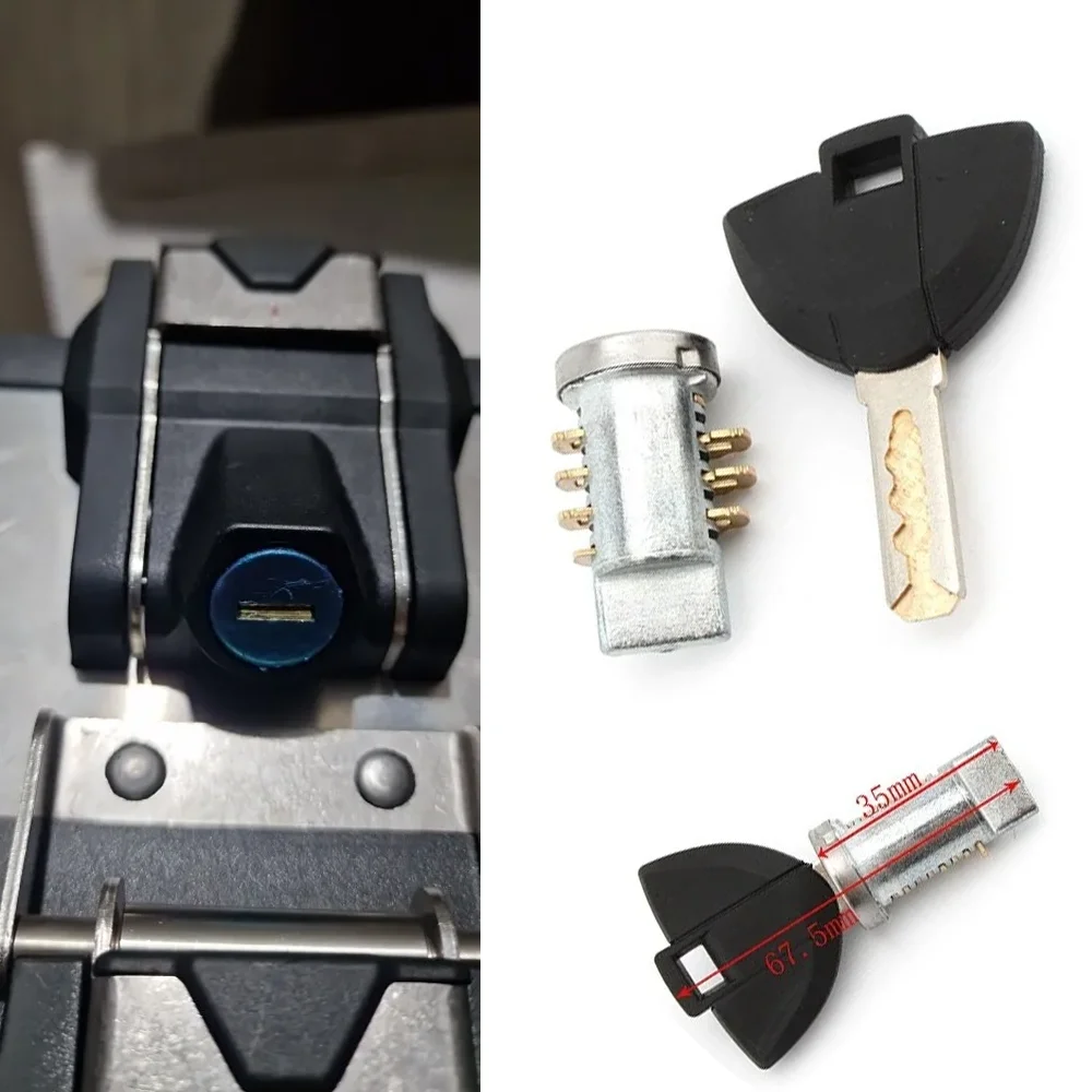 Motorcycle Key Cylinder Lock Cylinder Plug Trunk Saddlebag Top Case Tool For BMW BMW R1250 GS LC ADV R1200 F800GS F850GS F900GS
