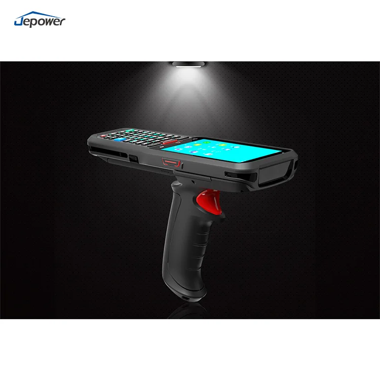 Android 13 PDA Robuster Mobiler Computer Ladestation 4-Zoll-Bildschirm 64GB ROM 2D-Barcode-Scanner NFC Industrielle Anwendung 4G