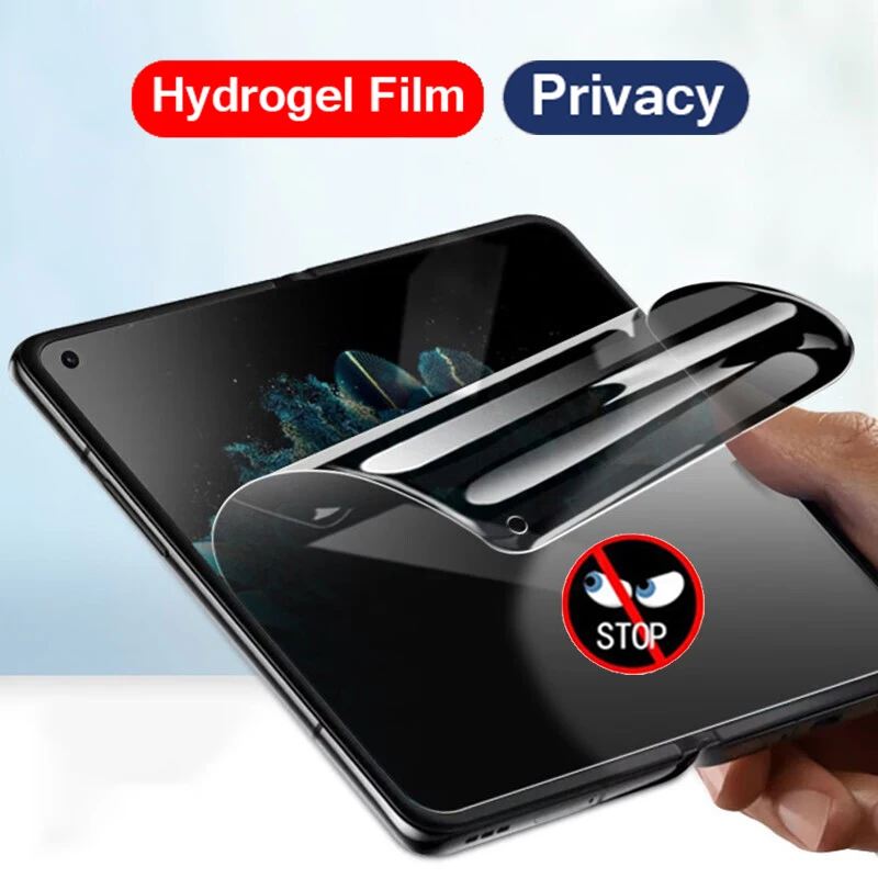 

For Oppo Find N2 N FindN 2 FindN2 5G Anti Spy Hydrogel Film Full Cover Privacy Soft Screen Protector