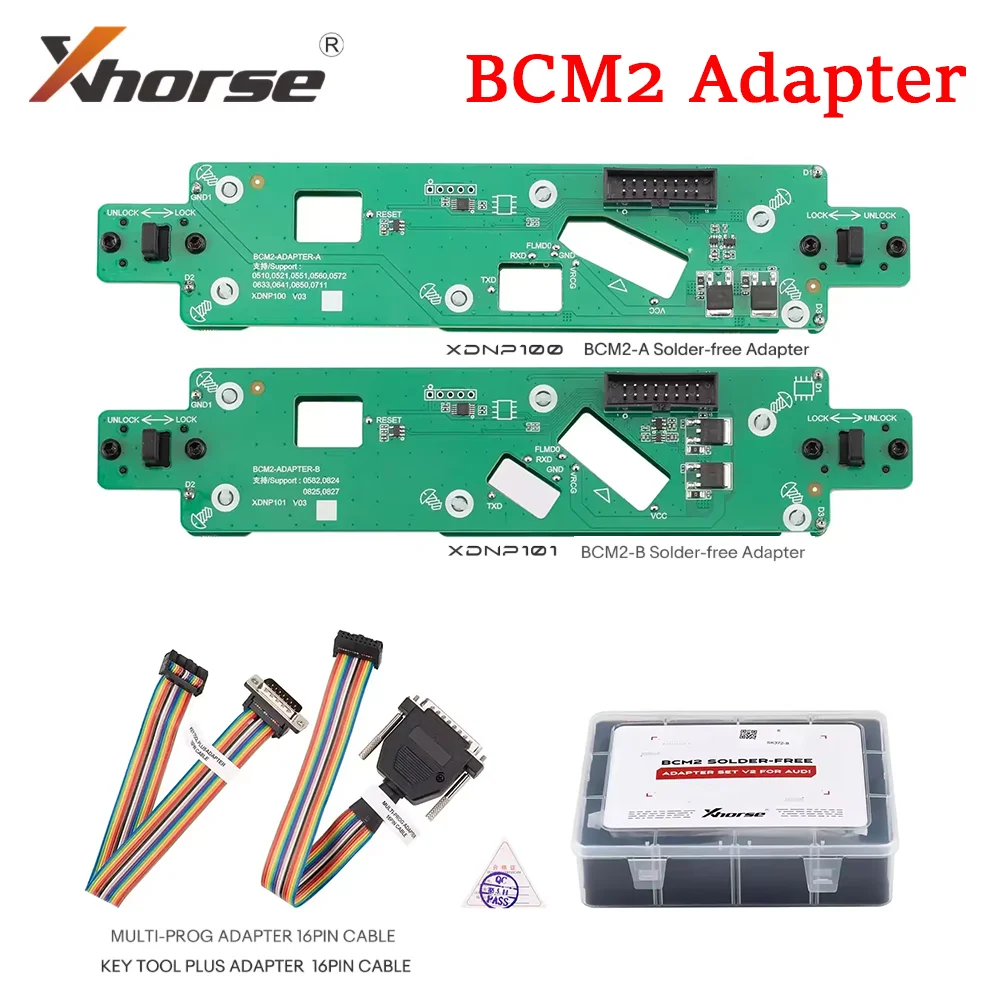 

Xhorse XDNPA2GL BCM2 Solder-free Adapter for Audi 5th IMMO work with Multi Prog Key Tool Plus VVDI Prog VVDI2 Original