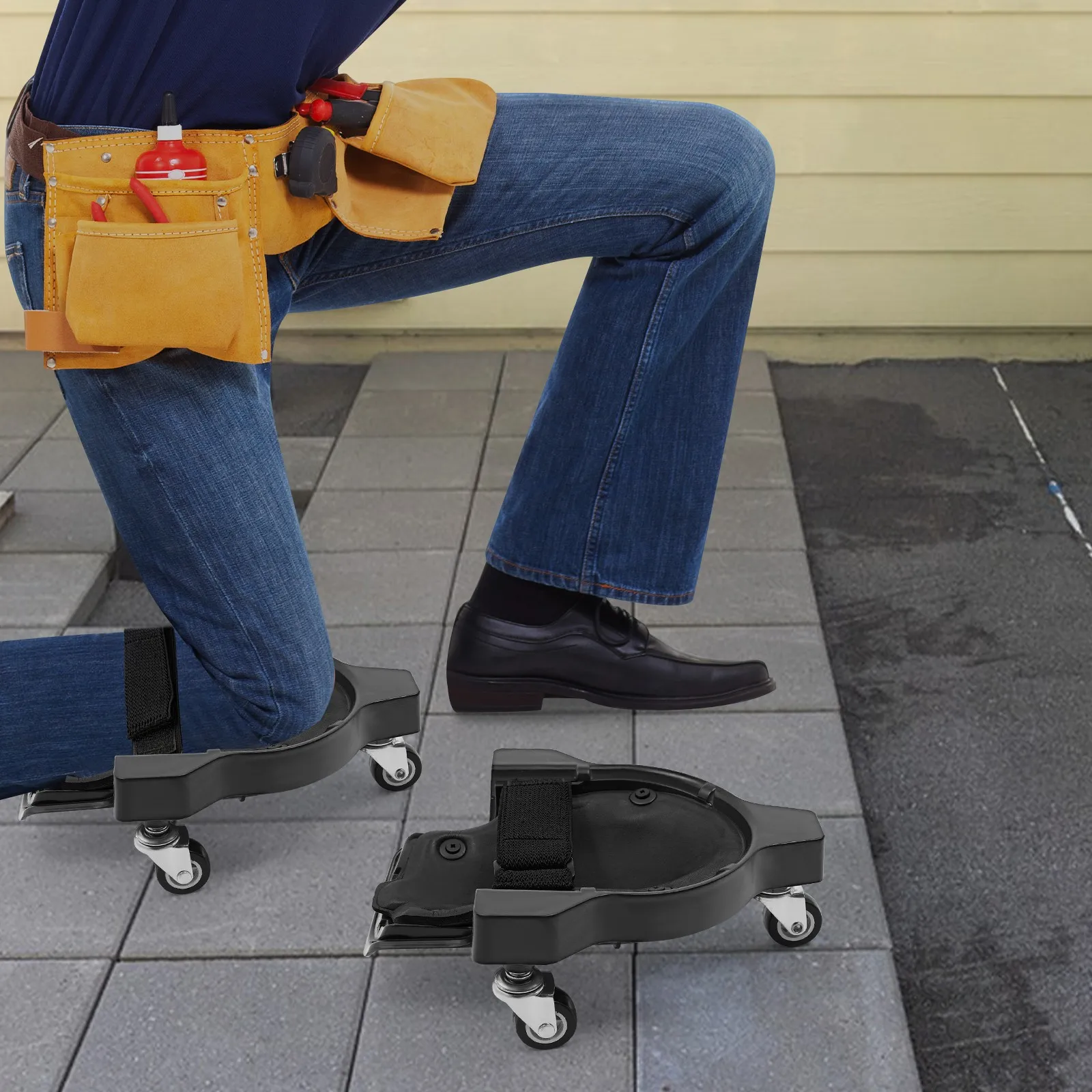 black-high-load-bearing-silicone-sponge-kneeling-pad-knee-pads-with-rollers-gardening-mat-used-in-gardening-automobile-repair
