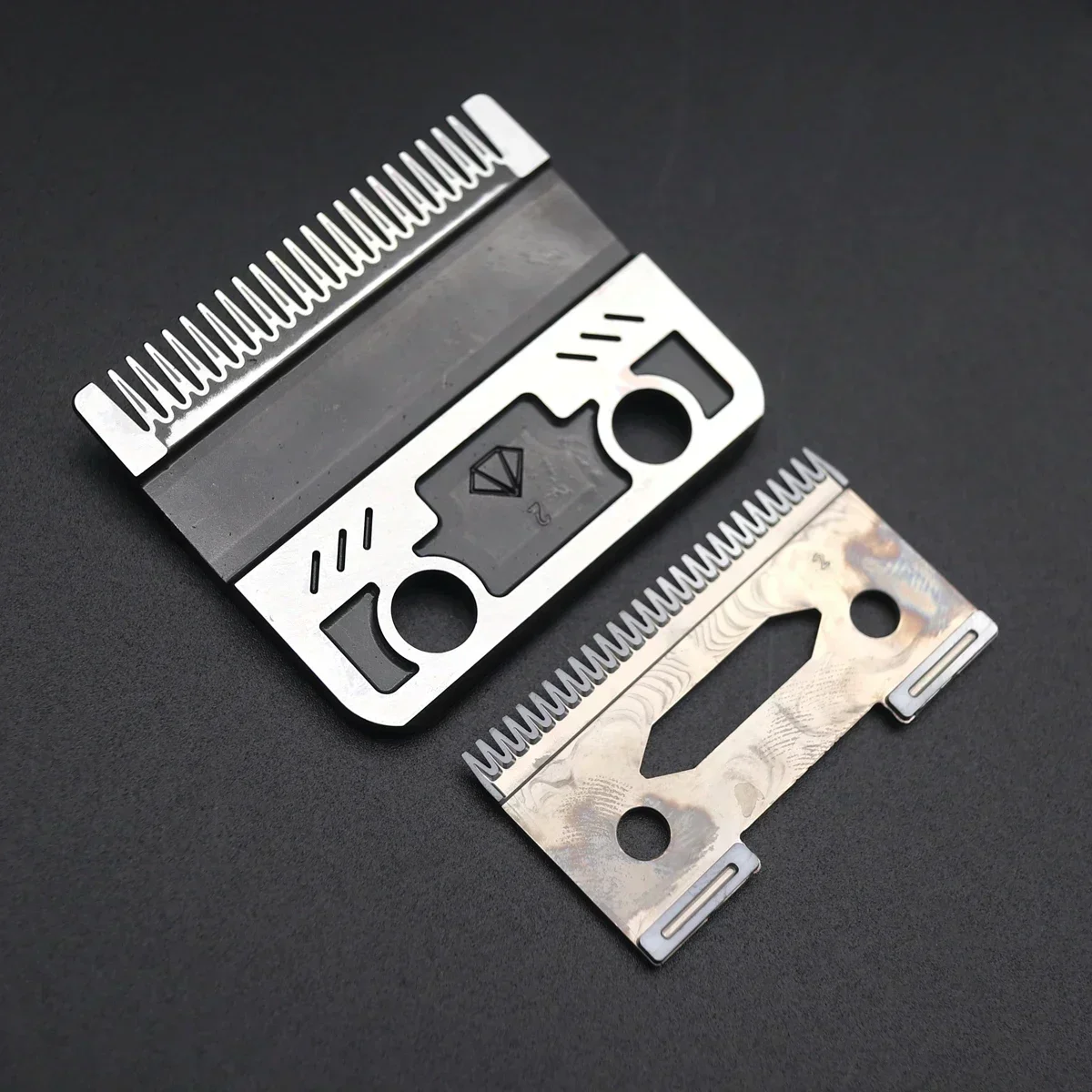 For 2020C Madeshow M10 M5 DLC FADE Blade Replaceable Cutter Head Hair Clipper Titanium Plated Ceramics Blade