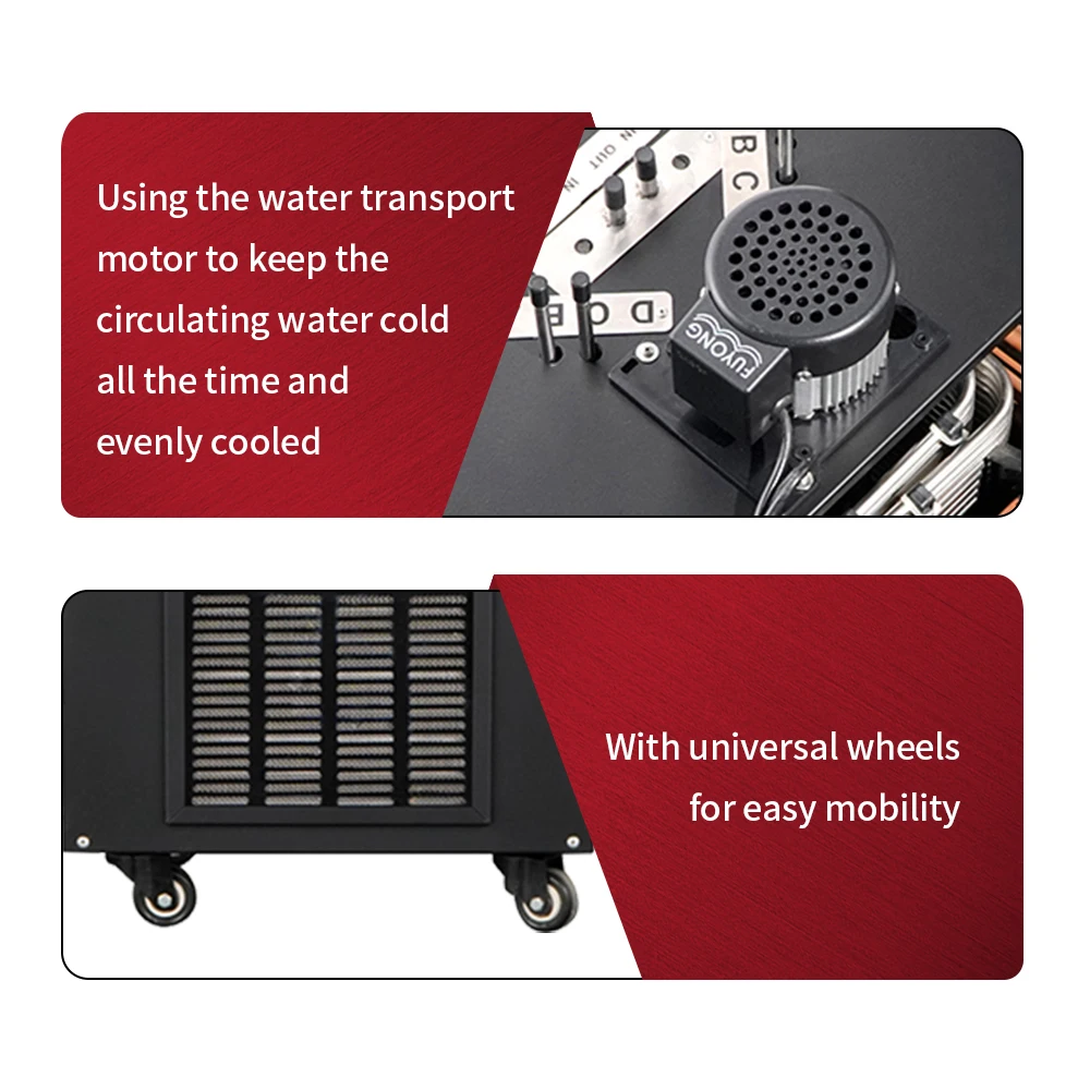 Portable Kegerator Draft Beer Dispenser With Nitro Beer Tap Tower Refrigeration Machine For Keg Water-based Cooling