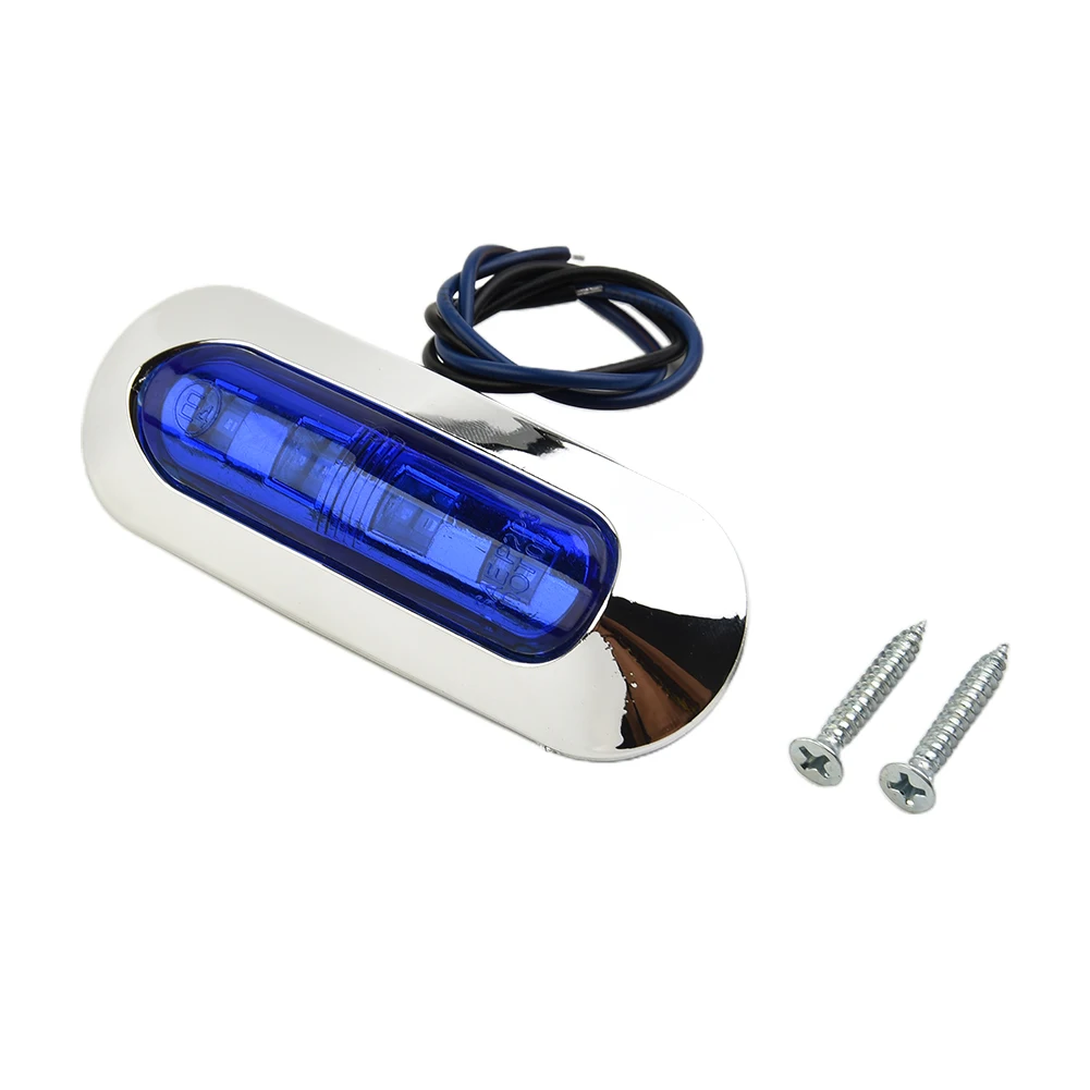 Lampada a LED luci per barche Marine Boat 4PCS Walkway scale luci di cortesia ponte passerella camion Marine lampada per scale di ricambio 12-24V