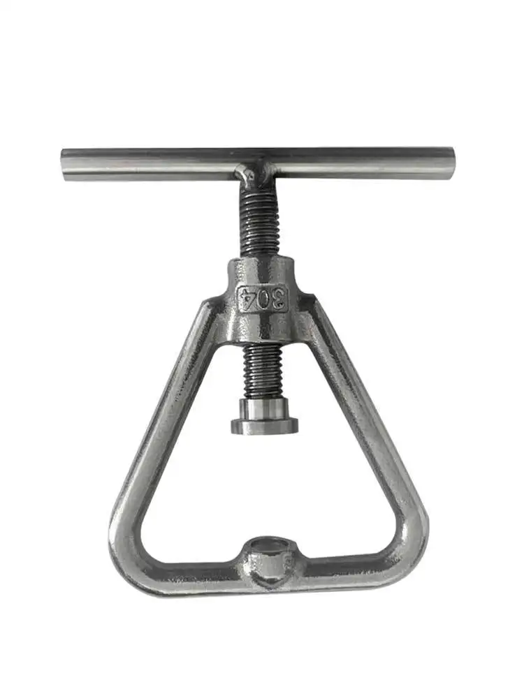 

Nut Opener | Stainless Pecan Crackers for Nuts | Durable Triangle Design Nut Shell Openers Rotary Fr