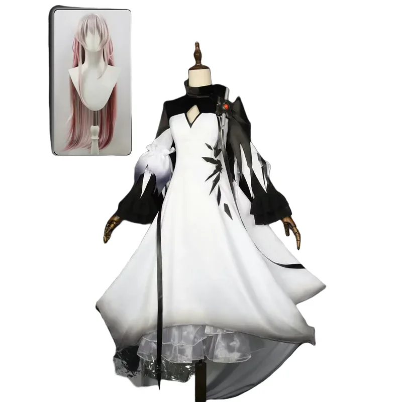 

FC6Game Theresa Cosplay Costume Wig Sets Civilight Eterna Theresa Cosplay Shoes Halloween Role Play Dress Sets@FC8！