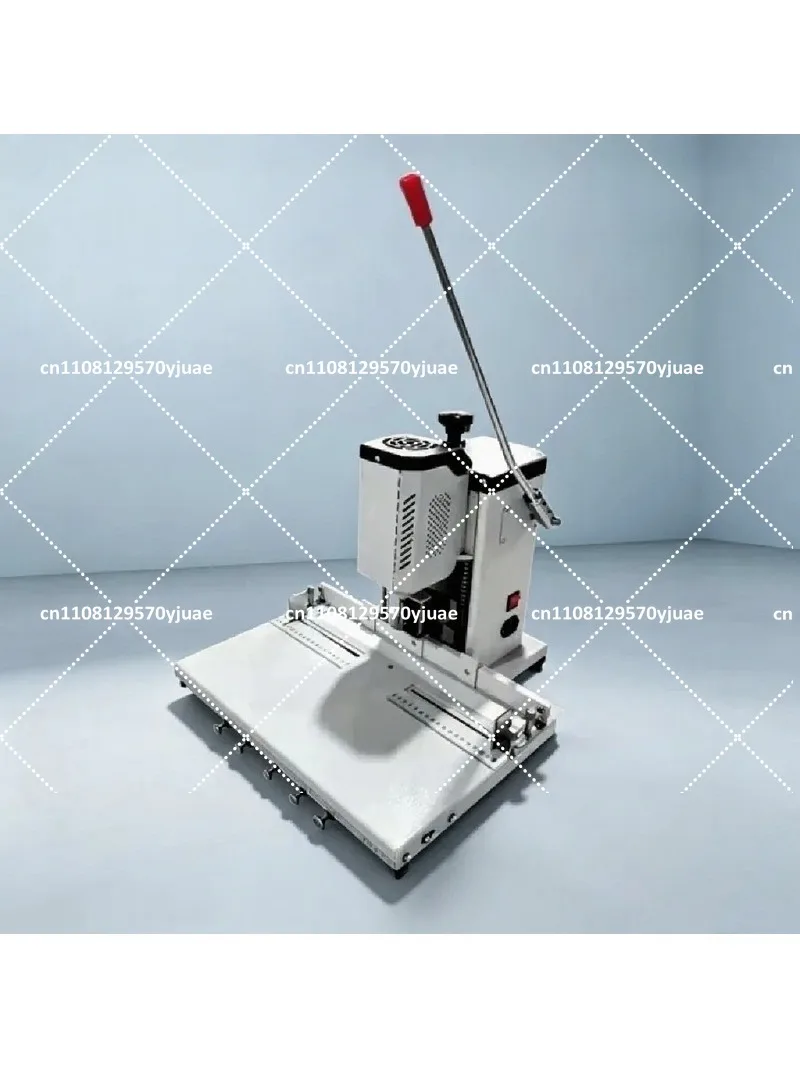 Heavy Duty Punching Machine with Mobile Platform, Multi-Hole Paper Driller for Office, Accounting, Graphic Shops, File Binding